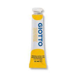 GIOTTO EXTRA FINE POSTER PAINT 12ml in Box 6 – primary yellow