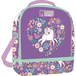 LUNCH BAG MUST TEAM 22X16X28CM ISOTHERMAL PURPLE UNICORN