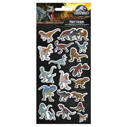 STICKERS PUFFY 10X22CM JURASSIC