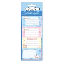 Ετικέτες Αυτοκόλλητες Cinnamoroll 20 Τμχ. 5 Φύλλα