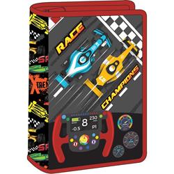 Σχολική Κασετίνα Mονή Γεμάτη Must Racer