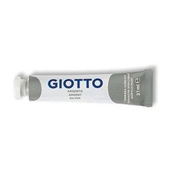 TUBE TEMPERA GIOTTO 21ML SILVER