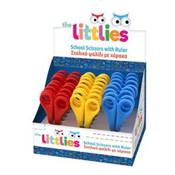 SCISSORS WITH SCALE 13cm THE LITTLIES