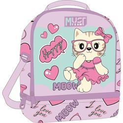 LUNCH BAG MUST TEAM 22X16X28CM ISOTHERMAL CAT GLASSES