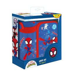 ΦΑΓΗΤΟΔΟΧΕΙΟ PP 800ML & ΠΑΓΟΥΡΙ PP 500ML ΣΕΤ SPIDEY