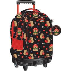 TROLLEY BAG MUST TEAM 34X20X44CM 3CASES CAPYBARA