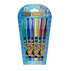 METAL PEN 6PCS MUST TEAM BOY