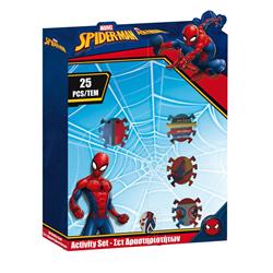 ACTIVITY SET 35Χ5Χ32CM 25PCS SPIDERMAN