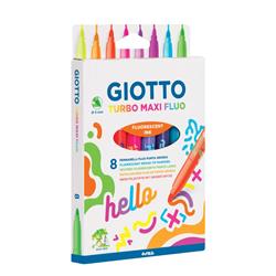 GIOTTO TURBO MAXI NEON 8 PCS