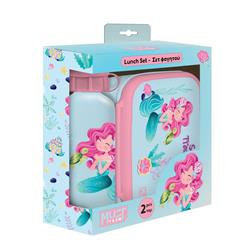 LUNCH BOX PP 800ML & WATER CANTEEN ALUMINIUM 500ML SET SEA TREASURE MUST TEAM