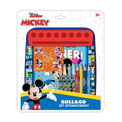 Σετ Χρωματισμού Disney Mickey-Minnie Roll & Go 21x24,5 εκ.