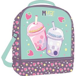 LUNCH BAG MUST TEAM 22X16X28CM ISOTHERMAL BUBBLE TEA