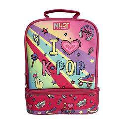 Lunch Bag Isothermal Must Team Yummy I Love K-Pop 2 Cases