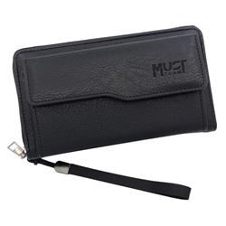 WALLET WOMAN MUST TEAM 21.5*Χ12Χ4.6 BLACK