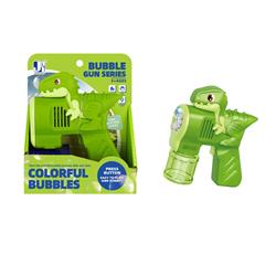 BUBBLE GUN DINOSAUR 14.8X5.5X17CM LUNA