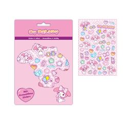 STICKERS 300PCS BLOCK 14,5X21,5CM MY MELODY