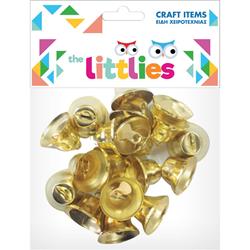 BELLS GOLD 20mm 18PCS THE LITTLIES