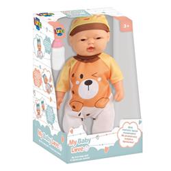 Baby Doll 37,5 cm. Luna Toys with accessories and sound