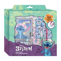 DIARY WITH LOCK, MAGIC PENS AND STICKERS LILO & STITCH