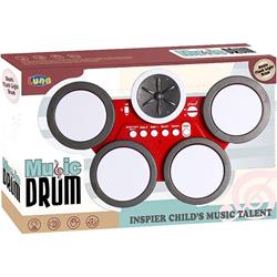 Drums Red Luna Toys 39,3x24,5x7,5cm