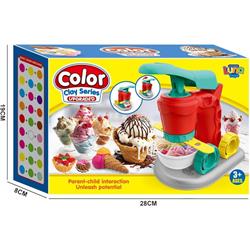 SOFT DOUGH MACHINE LUNA TOYS 12COL 28X19X8CM