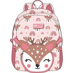 BACKPACK MUST TEAM 28X14X33CM 1CASE WITH DETACHABLE WAIST AND SHOULDER BAG DEER