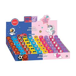 ROUND STAMP WITH HOLOGRAM STICKER MUST TEAM 10 DESIGNS