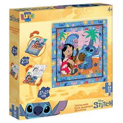 PUZZLΕ FRAME 64PCS 27X27CM  STITCH