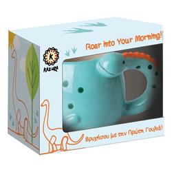 MUG CERAMIC 530ML KAZURA DINOSAUR
