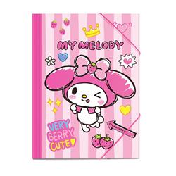 ELASTIC FOLDER 25X35CM  MY MELODY