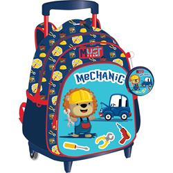 ΤΣΑΝΤΑ ΤΡΟΛΛΕΥ MUST TEAM ΝΗΠΙΟΥ 27Χ10Χ31ΕΚ 2ΘΗΚΕΣ MECHANIC