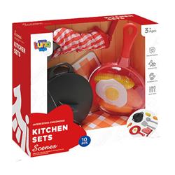 Kitchenware Set Luna Toys 10Pcs 25,5x10x25cm