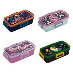 LUNCH BOX PP 700ML 20X13X6,5CM MUST TEAM 4DES