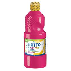 GIOTTO SCHOOL PAINT 500 ml bottle - magenta.