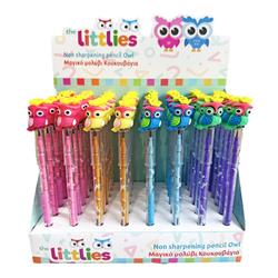 NON SHARPENING OWL DIFFERENT COLORS THE LITTLIES