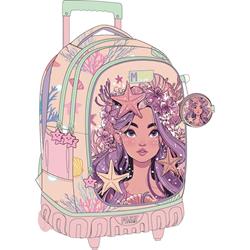 ΤΣΑΝΤΑ ΤΡΟΛΛΕΥ MUST TEAM 34Χ20Χ44ΕΚ 3ΘΗΚΕΣ ΚΟΡΙΤΣΑΚΙ ΚΑΙ ΑΣΤΕΡΙΑΣ