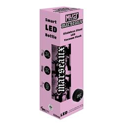 VACUUM FLASK 500ML STAINLESS STEEL LED 6,5X22,5CM MARSEAUX