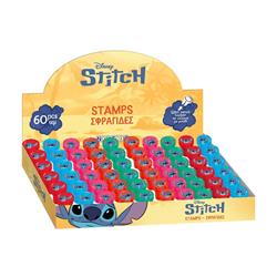 ROUND STAMP WITH HOLOGRAM LILO & STITCH