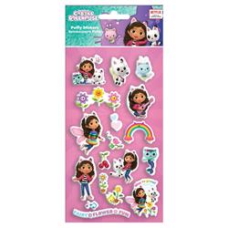 STICKERS PUFFY 10X22CM  GABBYS DOLLHOUSE