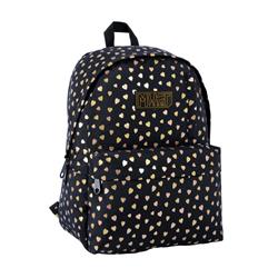 BACKPACK MUST TEAM 32X17X42 SINGLE POCKET GOLD BUTTERFLY