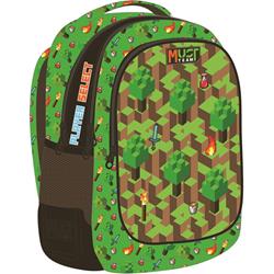 BACKPACK MUST TEAM 39X27X17CM 3CASES VIDEOGAME
