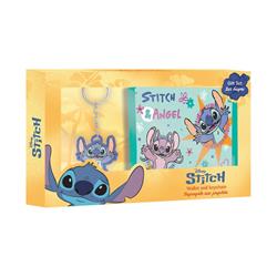 WALLET WITH KEYCHAIN GIFT SET 20Χ12CM LILO & STITCH