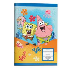 ΤΕΤΡΑΔΙΟ ΚΑΡΦΙΤΣΑ 17Χ25ΕΚ  SPONGEBOB 40Φ 2ΣΧ