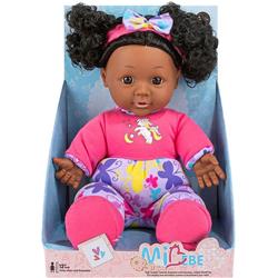 DOLL 30CM SOFT DARK SKINNED 17X14,5X22X5CM LUNA
