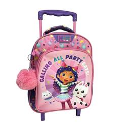 School Trolley Backpack Kindergarten Gabbys Dollhouse Calling All Party Cats Must Team 2 Cases
