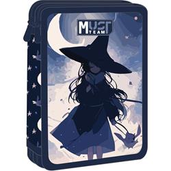 Σχολική Κασετίνα Διπλή Γεμάτη Must Team Witch
