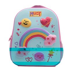 School Backpack Kindergarten Must Team 3D Eva Rainbow 1 Case