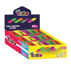 ERASER DUO COLOR NEON THE LITTLIES
