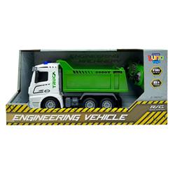 Dump Truck Remote Control Luna Toys 1:16 2.4Ghz with sound and light 23,3x9,5x12,5cm 2 Colors