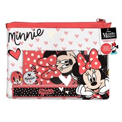 STATIONERY SET IN PVC BAG  MINNIE